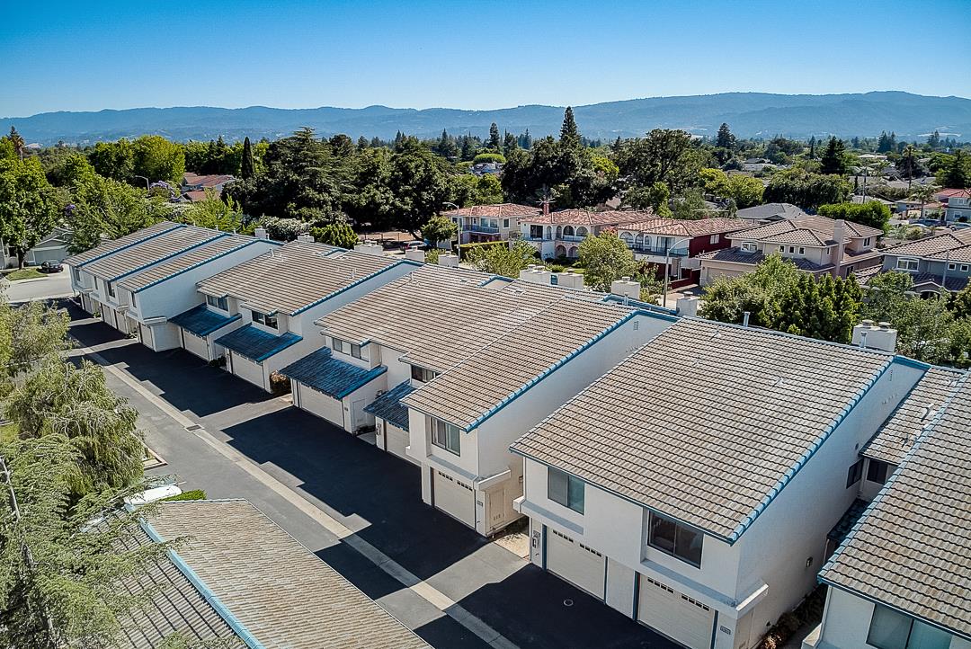 1303 Victoria Terrace Sunnyvale, CA 94087 - Photo 26 of 27 an aerial view of a house with a yard