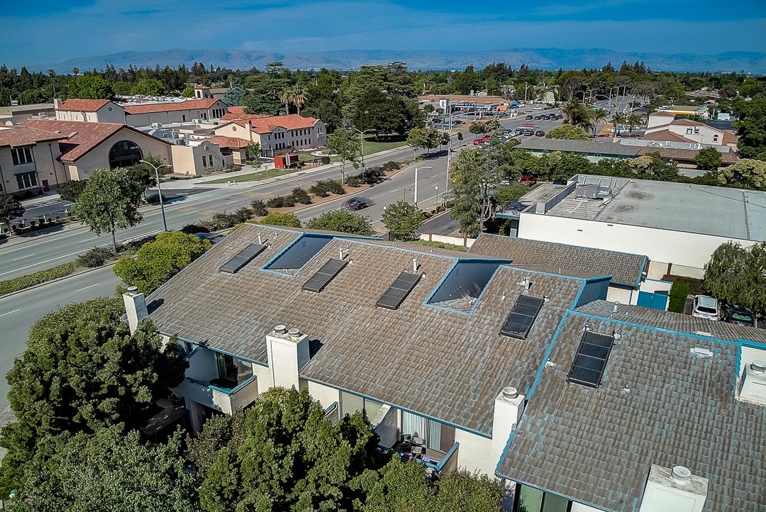 1303 Victoria Terrace Sunnyvale, CA 94087 - Photo 27 of 27 an aerial view of a house with a yard