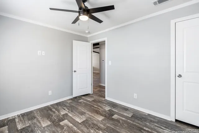 a view of empty room