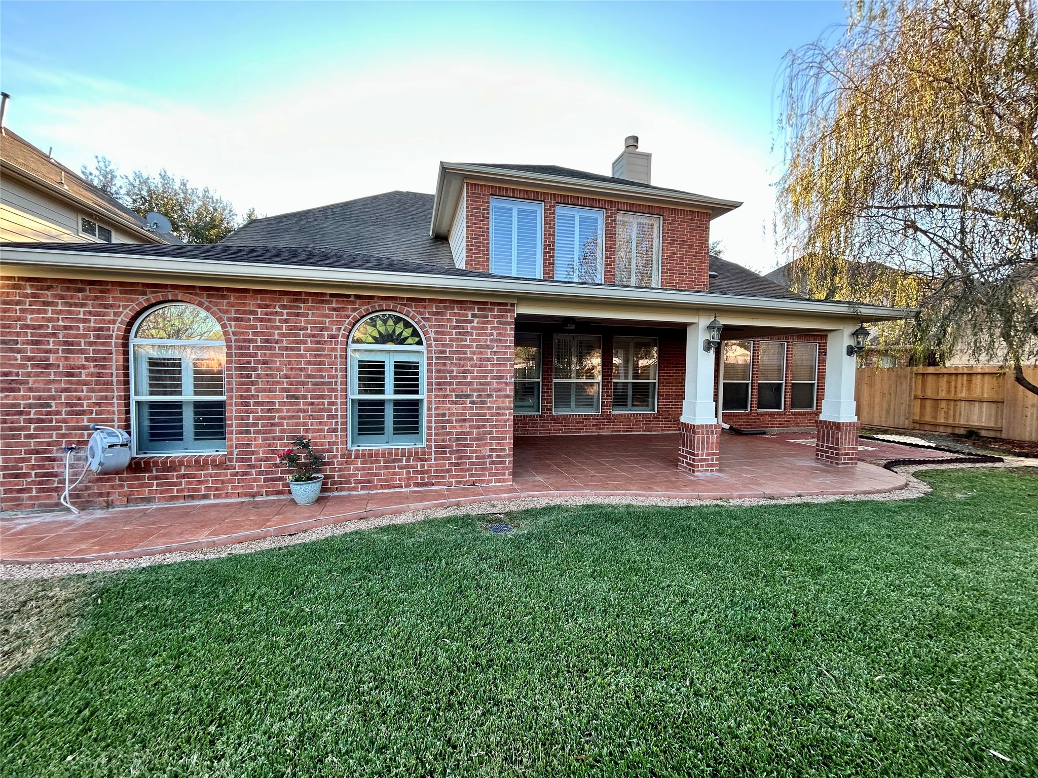 2110 Great Prairie Lane Katy, TX 77494 - Photo 3 of 4 front view of a house with a yard