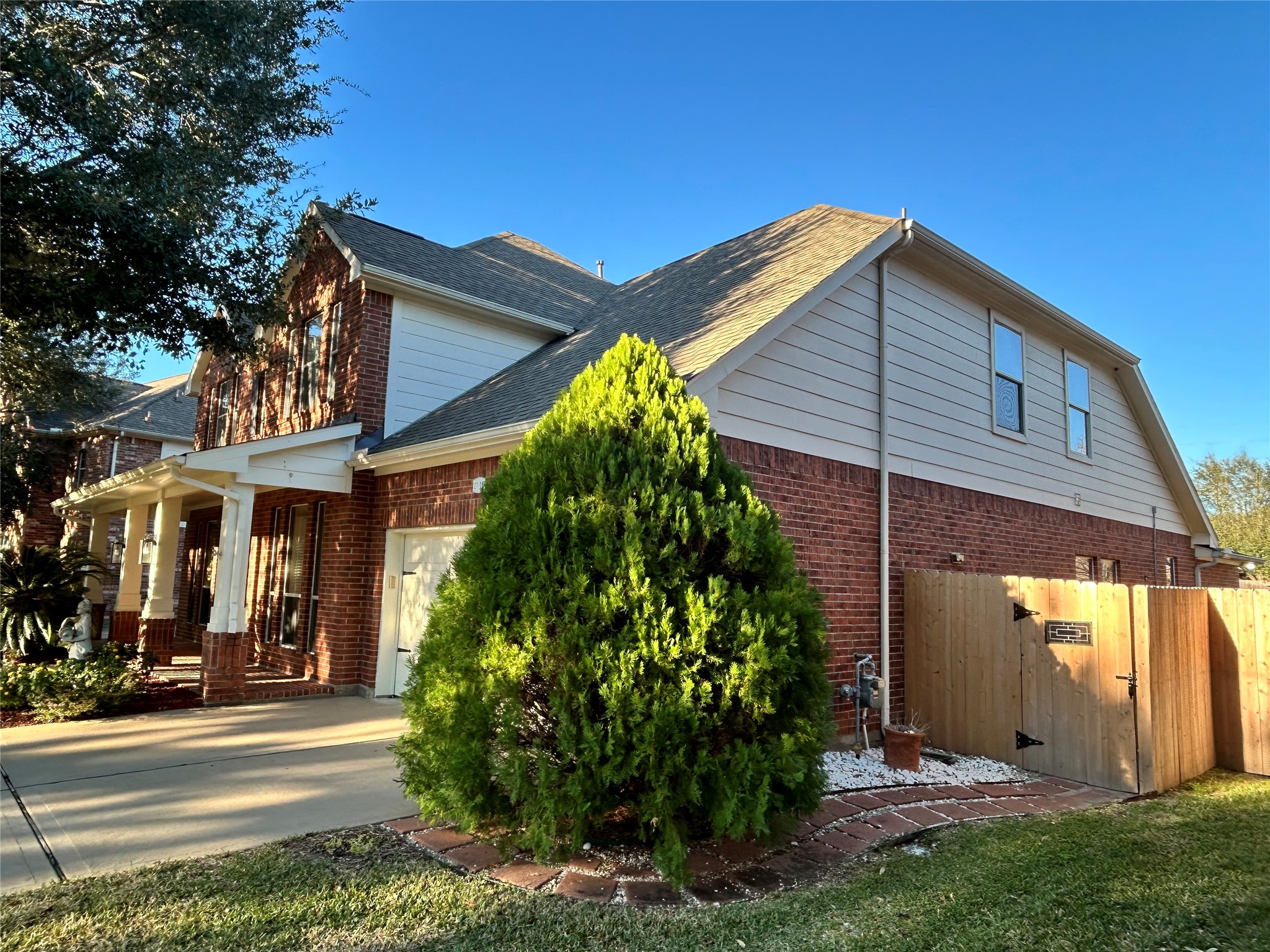 2110 Great Prairie Lane Katy, TX 77494 - Photo 4 of 4 a view of a house with a yard and plants