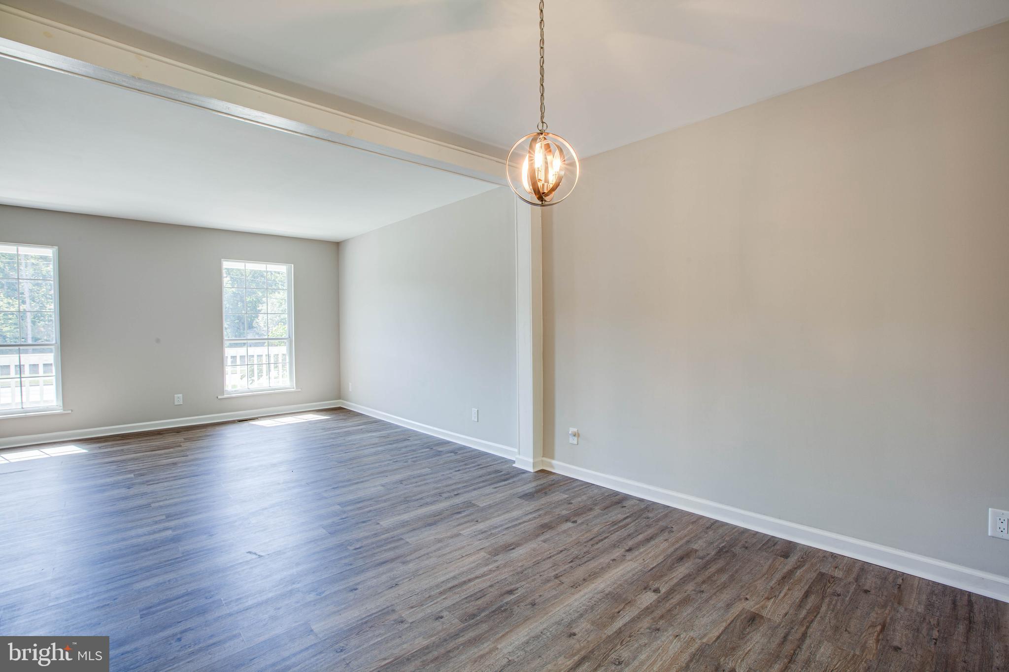 741 Courthouse Road Stafford, VA 22554 - Photo 8 of 29 Open Living Room to Dining Room
