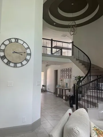 a view of a livingroom with furniture