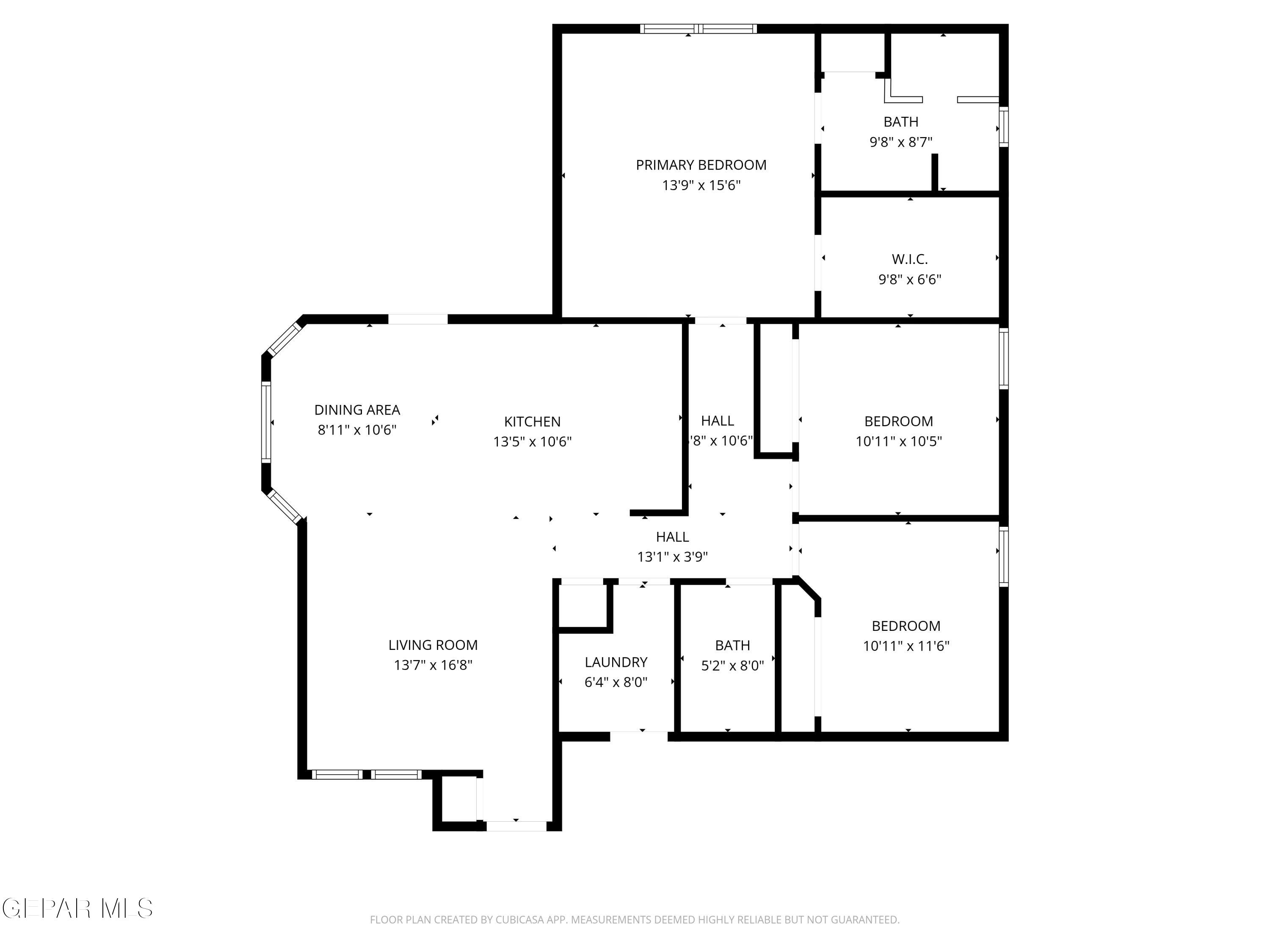 123 Via Rojas Drive Horizon City, TX 79928 - Photo 4 of 47 a picture of a floor plan