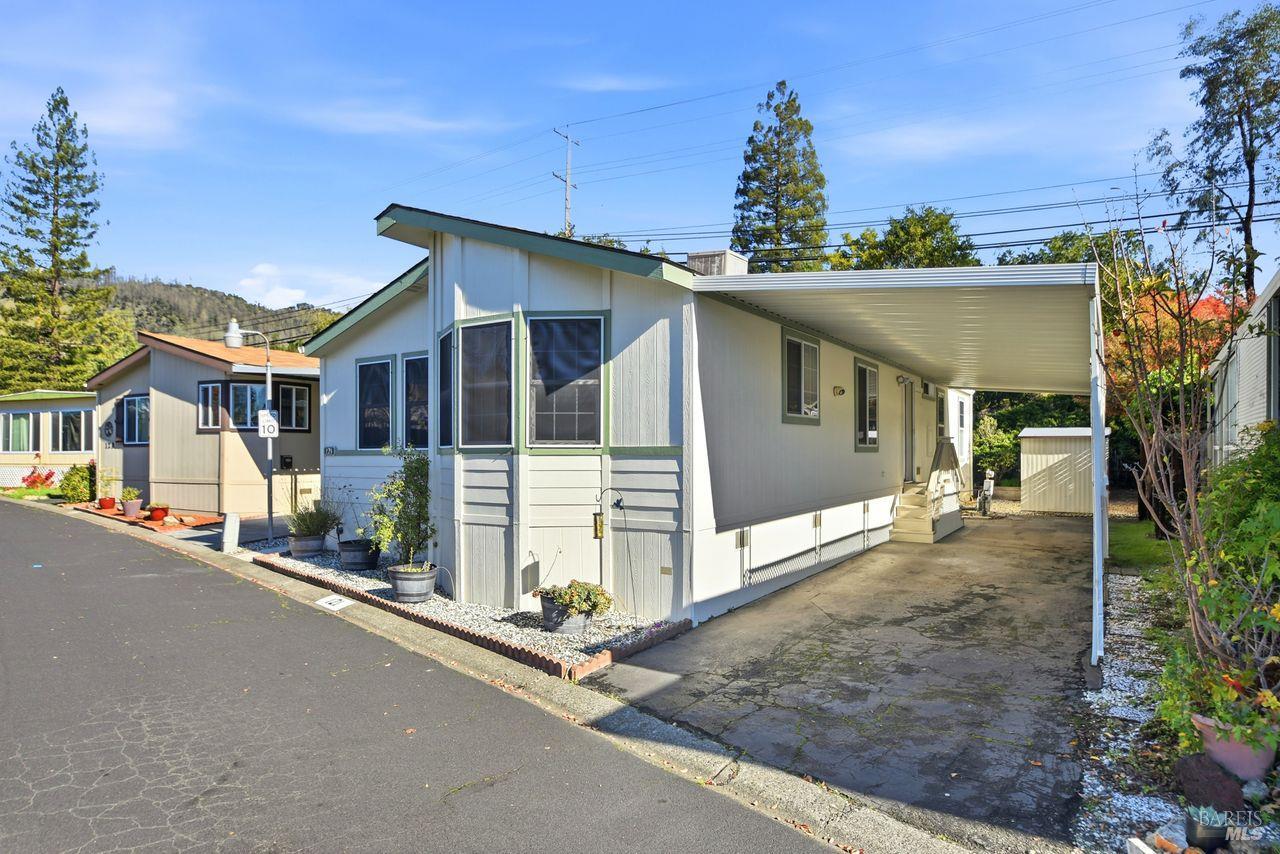 121 Coronado Circle Santa Rosa, CA 95409 - Photo 2 of 32 a front view of a house with a yard and garage