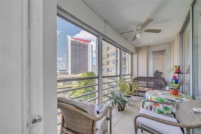 a view of a house with entertaining space