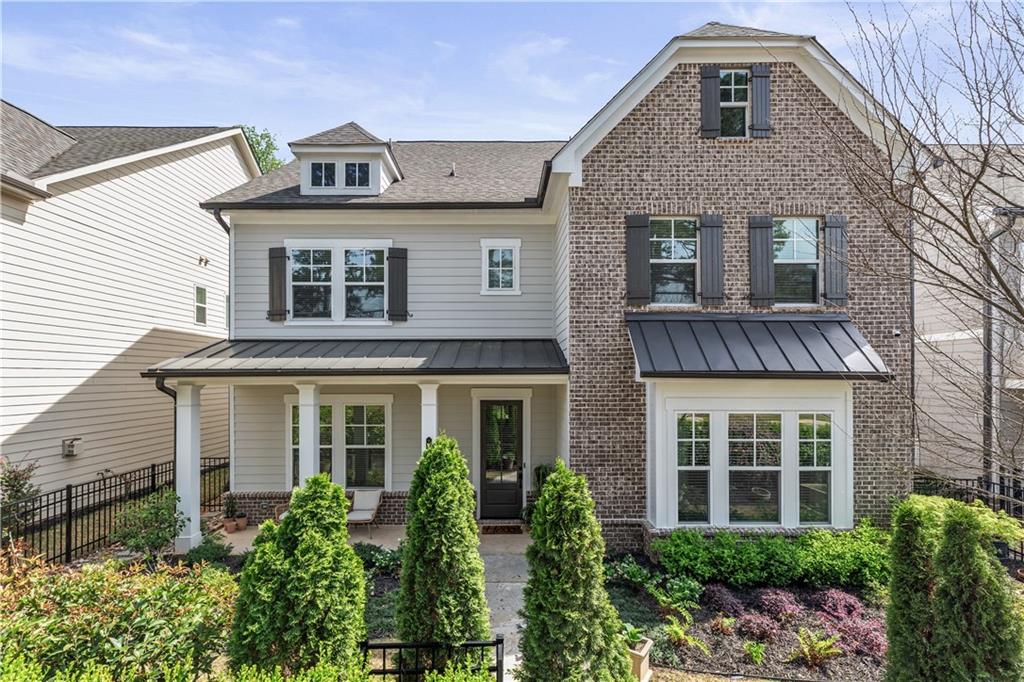 front view of a house