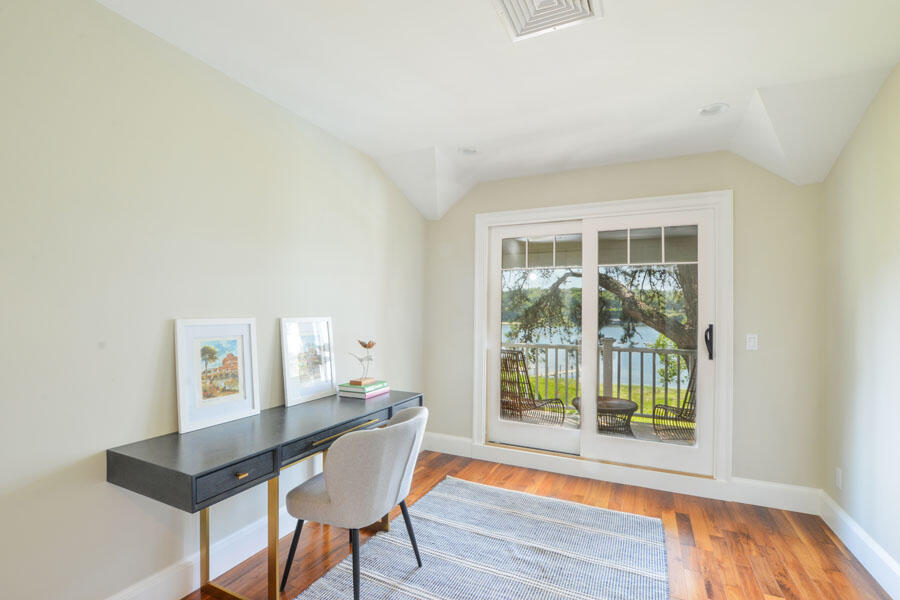71 Sand Point Osterville, MA 02655 - Photo 39 of 45 a workspace room with furniture and wooden floor