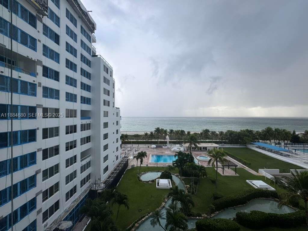 5005 Collins Avenue, Unit 714 Miami Beach, FL 33140 - Photo 25 of 36 a view of a city with tall buildings