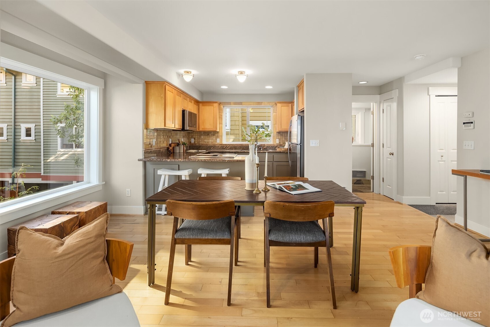 739 North 94th Street, Unit B Seattle, WA 98103 - Photo 23 of 39 a view of a dining room with furniture