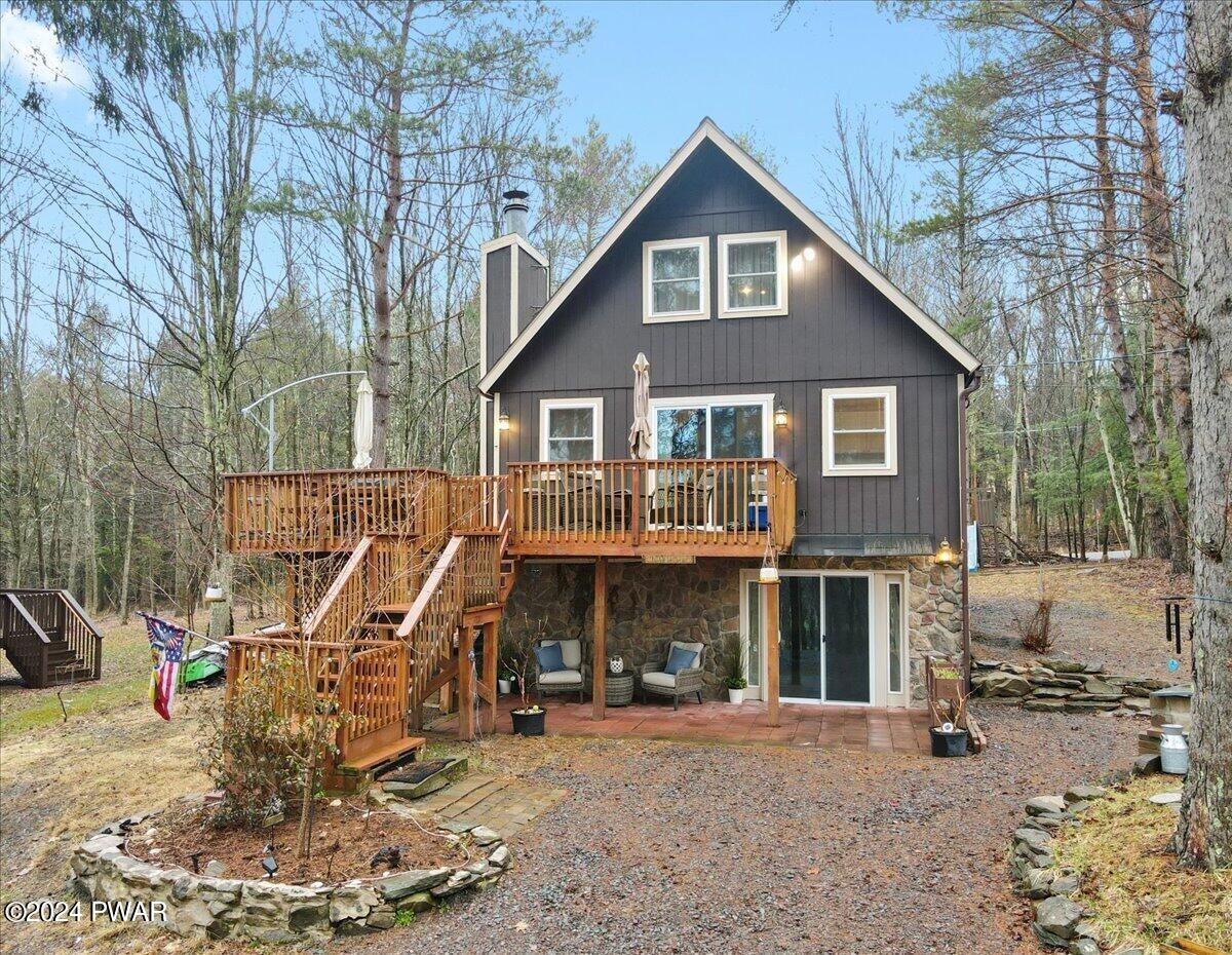 8 Crest View Road Lake Ariel, PA 18436 - Photo 15 of 44 a front view of a house with a yard