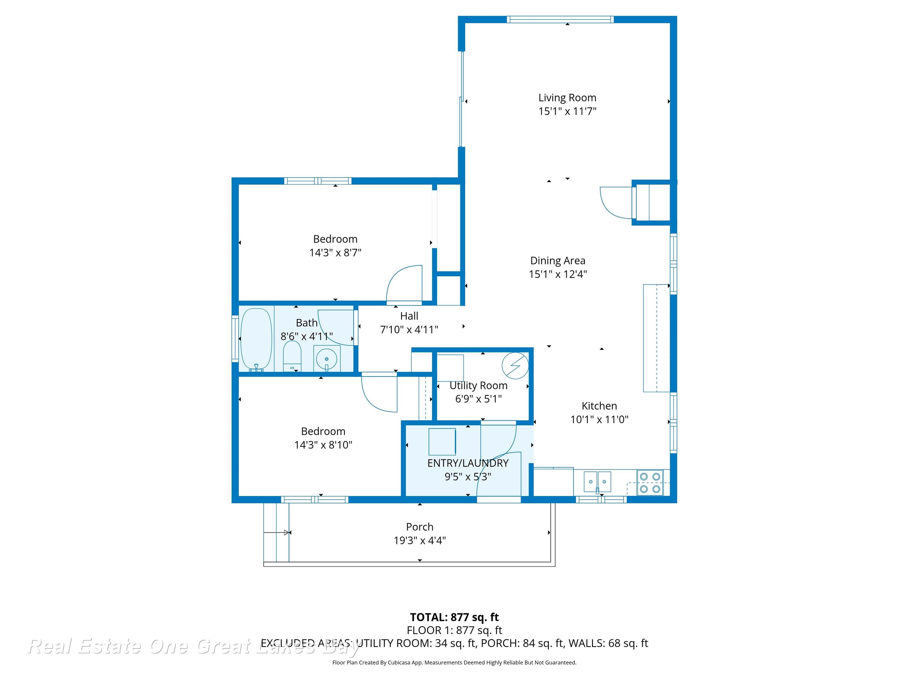 5219 Beachwood Road Standish, MI 48658 - Photo 53 of 53 Floor plan house