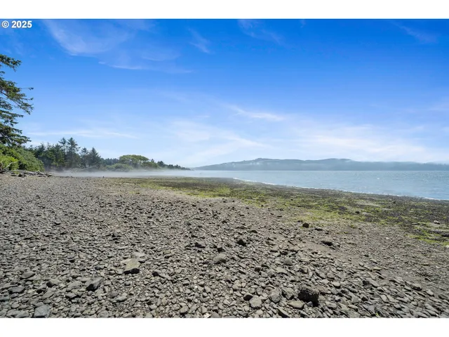 a view of lake and mountain