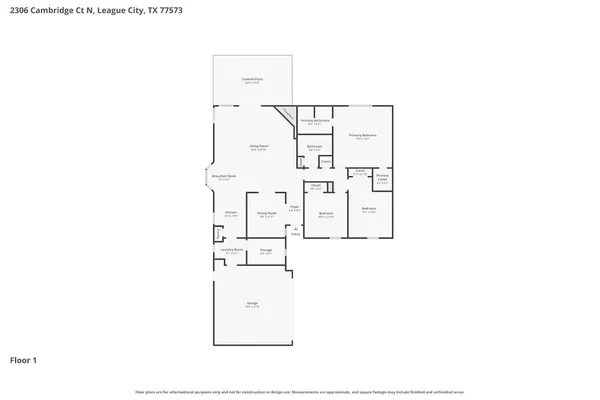 $2,245 | 2306 Cambridge Court North, League City, TX 77573