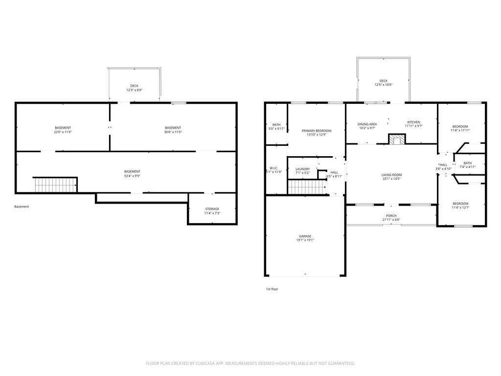 435 Red Oak Court Monroe, GA 30655 - Photo 28 of 28 a picture of floor plan