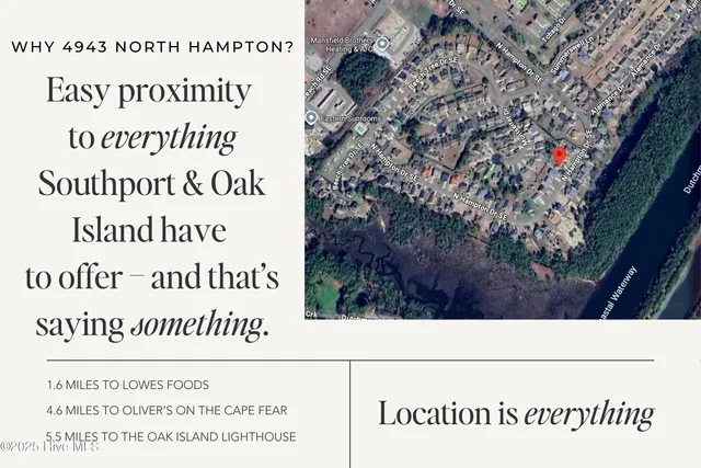 $299,000 | 4943 North Hampton Drive Southeast, Southport, NC 28461