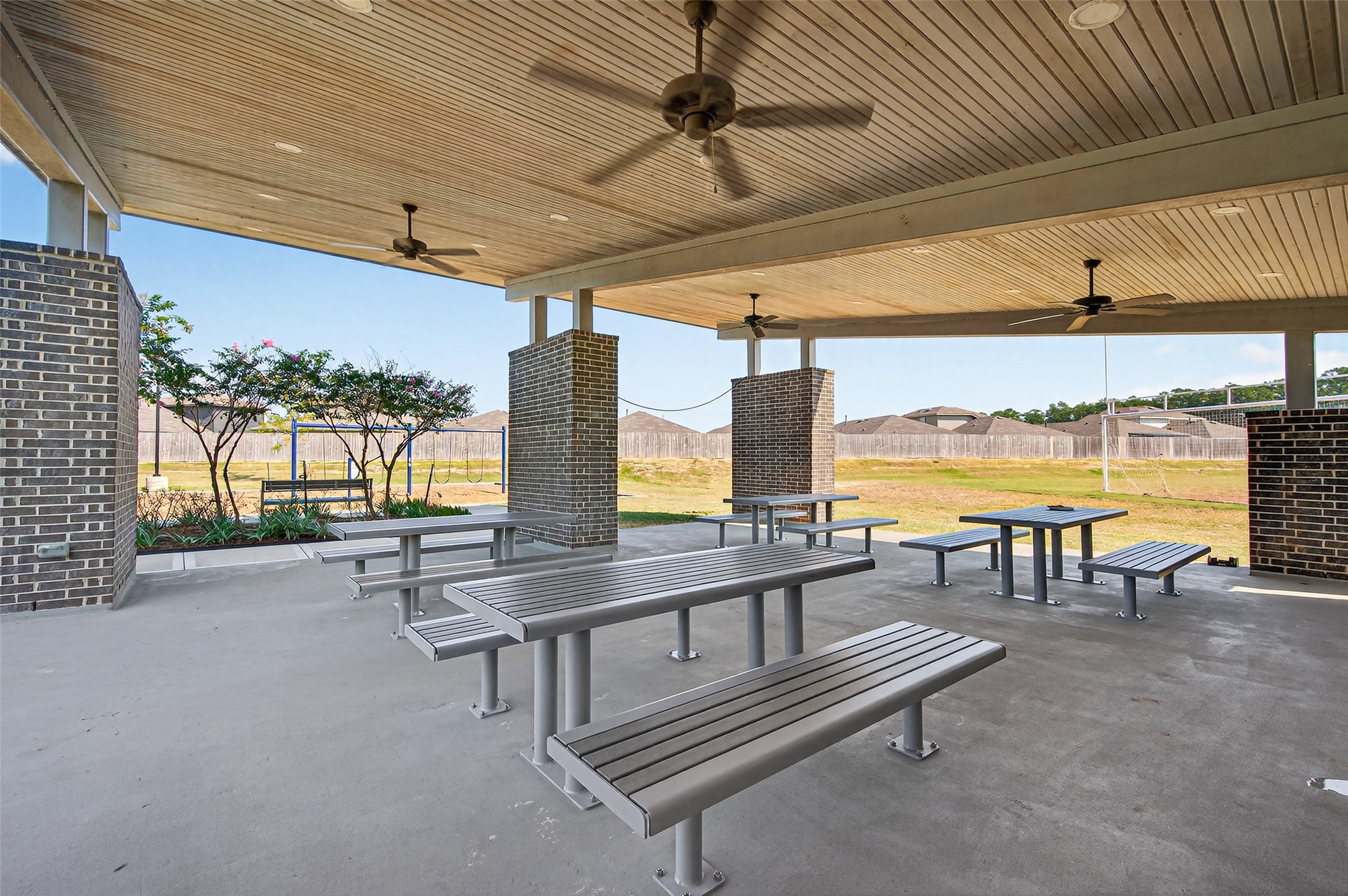 5323 Pinecliff Grove Court Spring, TX 77373 - Photo 37 of 41 a roof deck with table and chairs