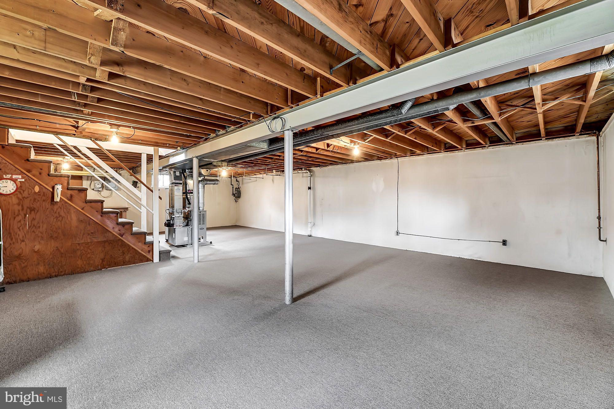 Lower level rec room