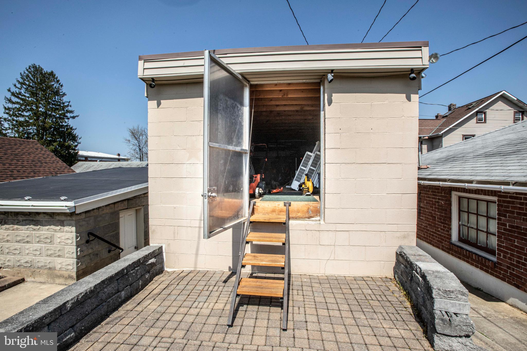 9 West Broad Street Reading, PA 19607 - Photo 23 of 27 Above garage storage