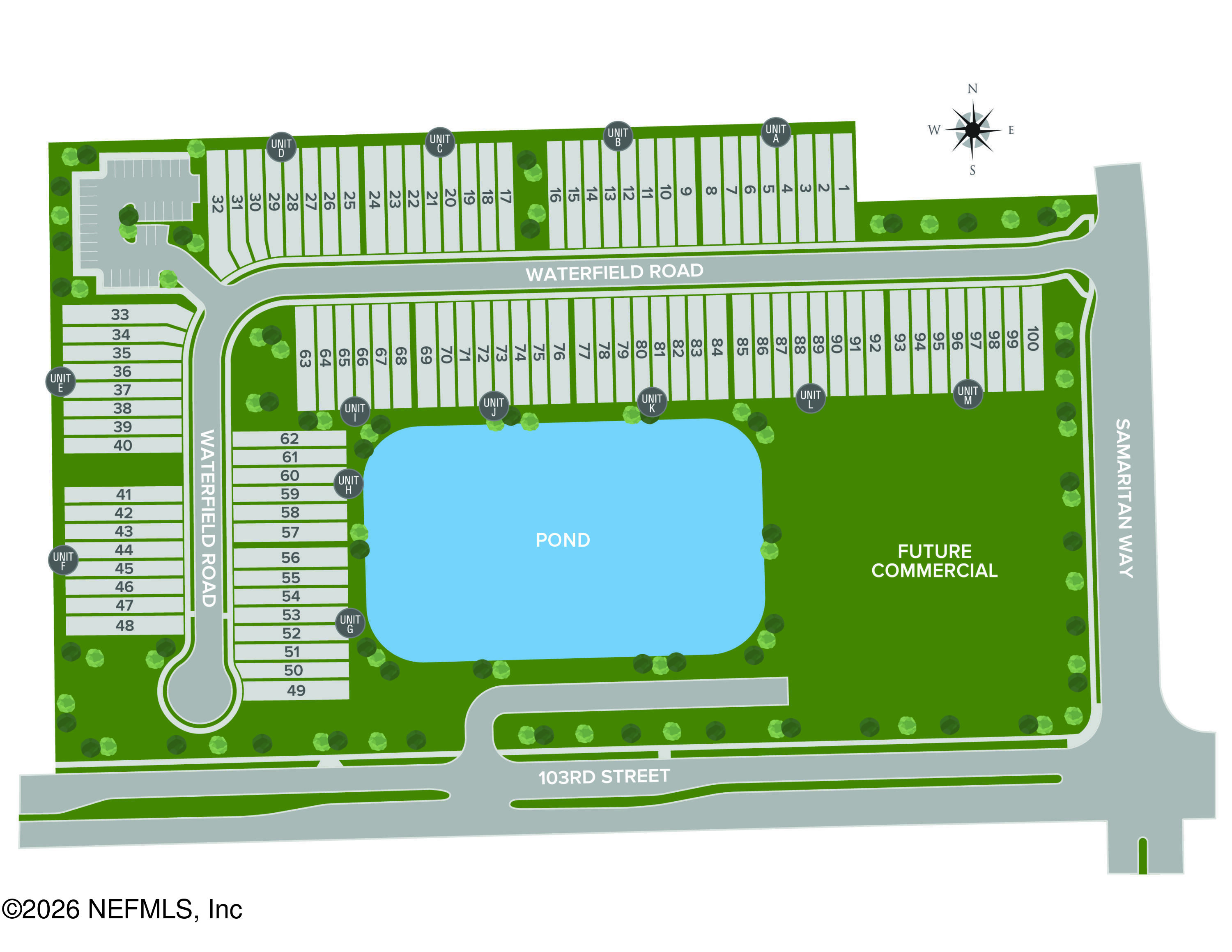 10737 Waterfield Road Jacksonville, FL 32210 - Photo 41 of 41 TheVillasAtBishopOaks-Sitemap_Letter