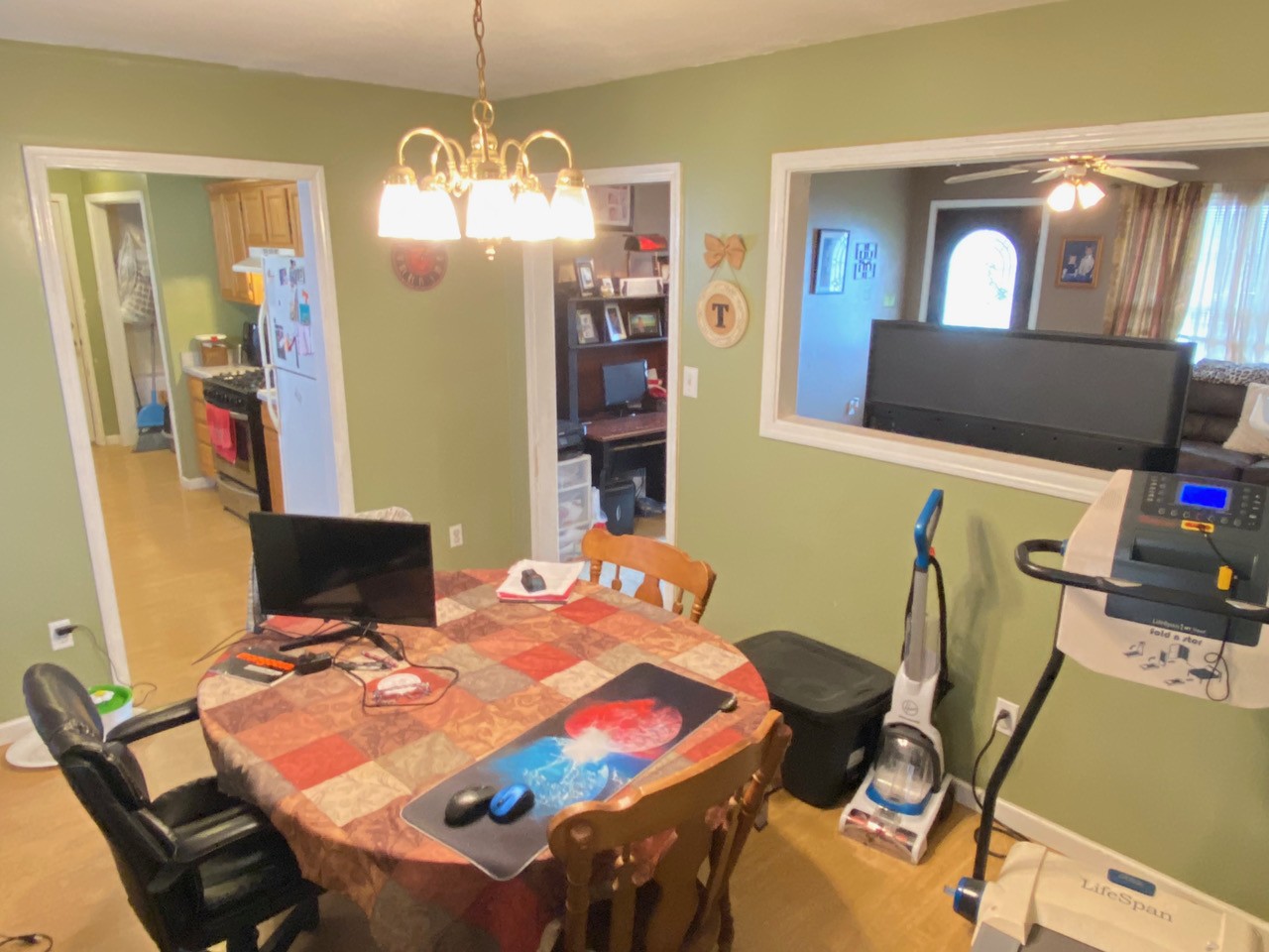 2102 Bennett Court Columbia, TN 38401 - Photo 14 of 19 a view of a dining room with furniture and chandelier