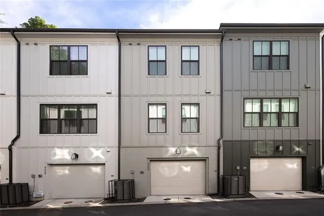 a view of outdoor space with seating