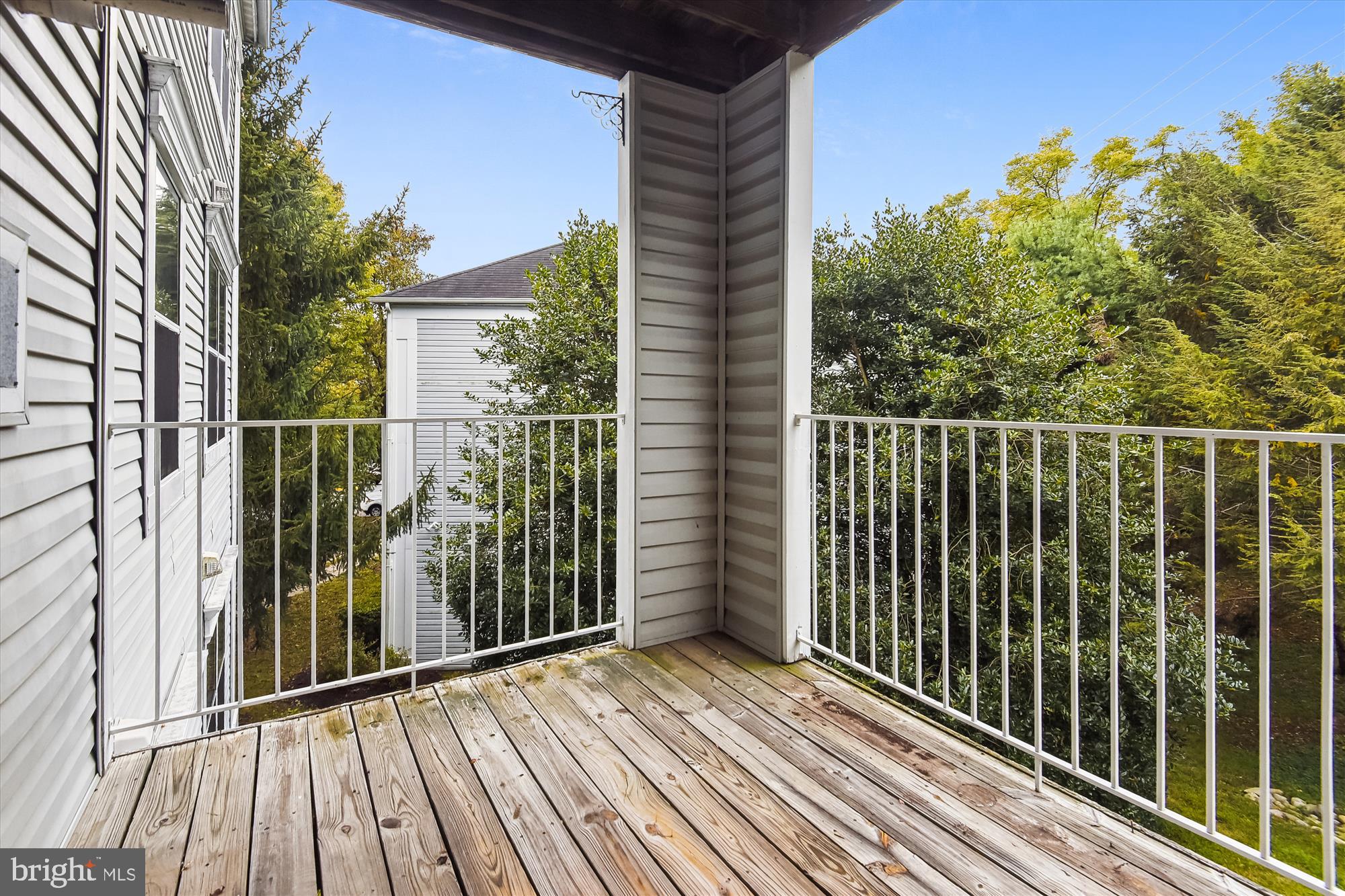 2600 Camelback Lane, Unit 7 Silver Spring, MD 20906 - Photo 16 of 36 Balcony/Deck Overlooks Wooded Area