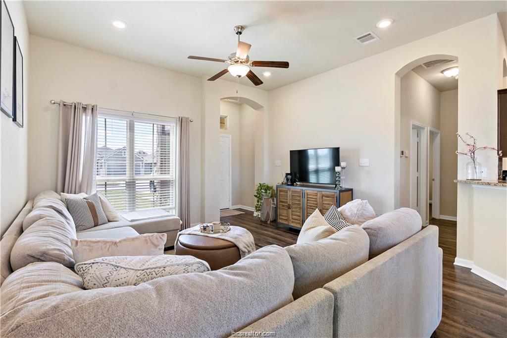 2000 Bleeker Cove Bryan, TX 77807 - Photo 7 of 24 a living room with furniture and a large window