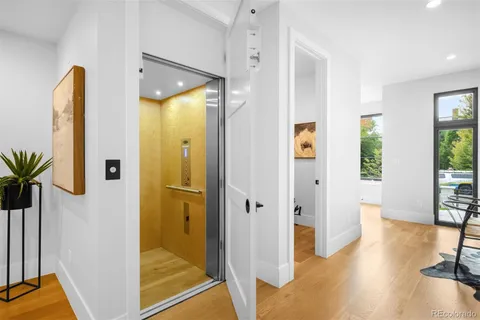 a bathroom with a tub and shower view