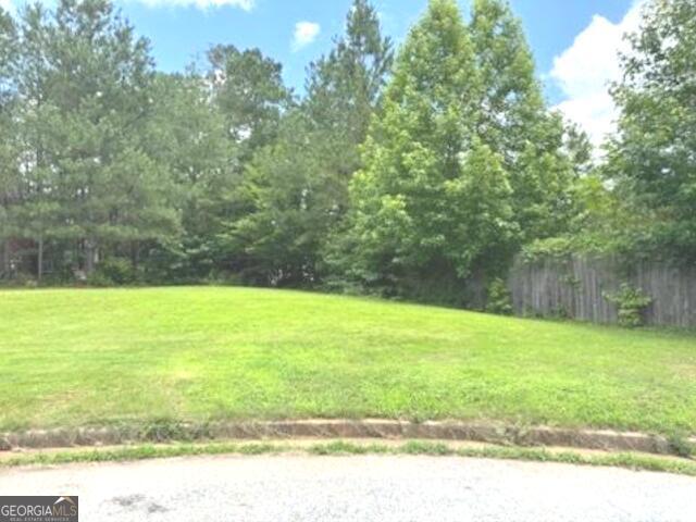 4721 Candy Cove Lithonia, GA 30038 - Photo 3 of 5 a view of a yard with a bench