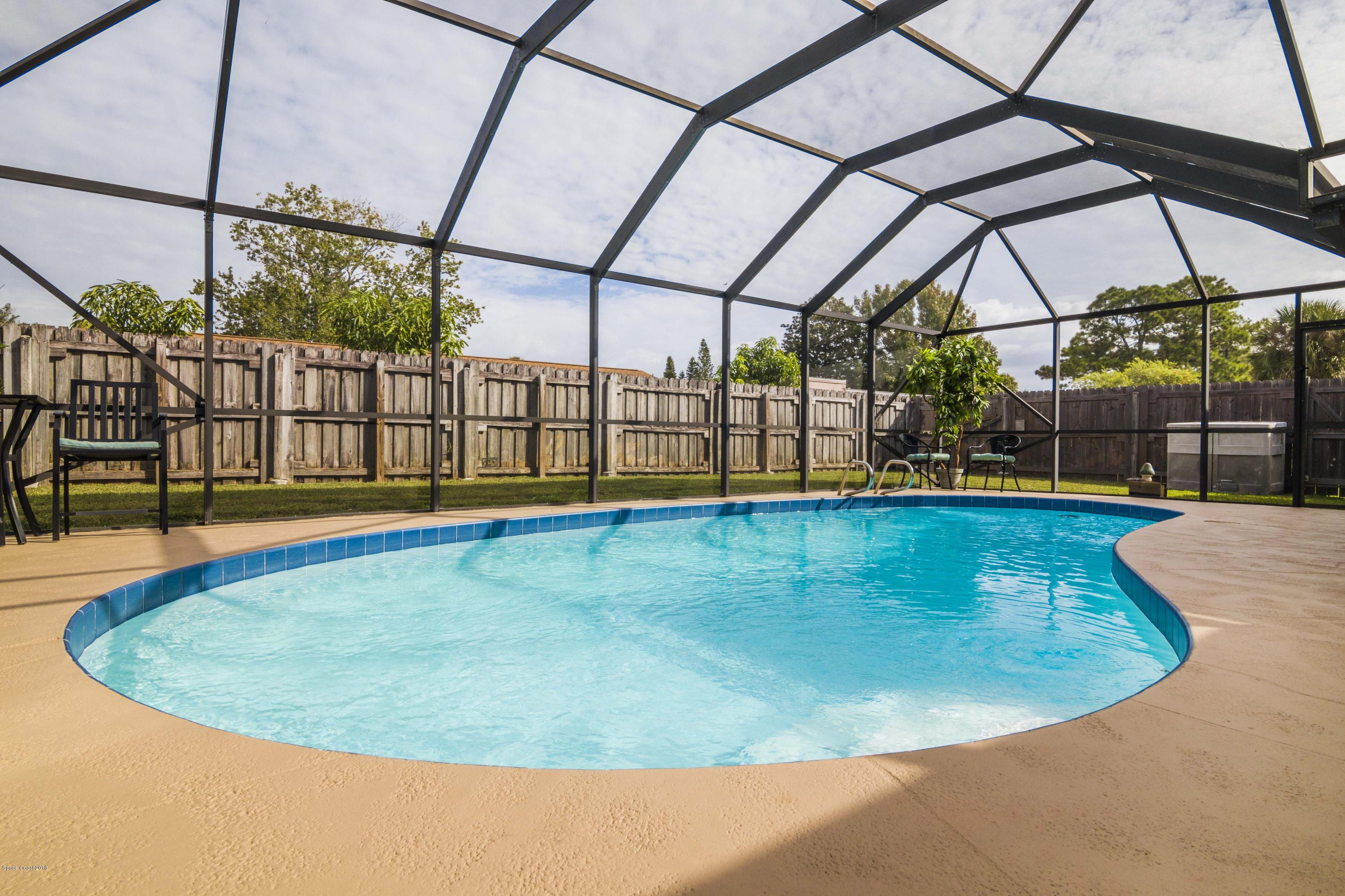 2227 Spring Circle Cocoa, FL 32926 - Photo 18 of 25 Sparkling Pool
