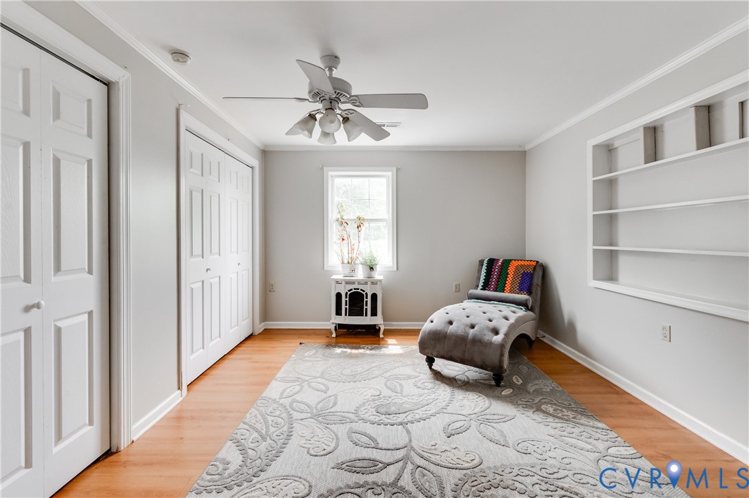 1474 Welsh Tract Road Charlotte Court House, VA 23923 - Photo 17 of 48 Room featuring wood-finish flooring, two sets of b