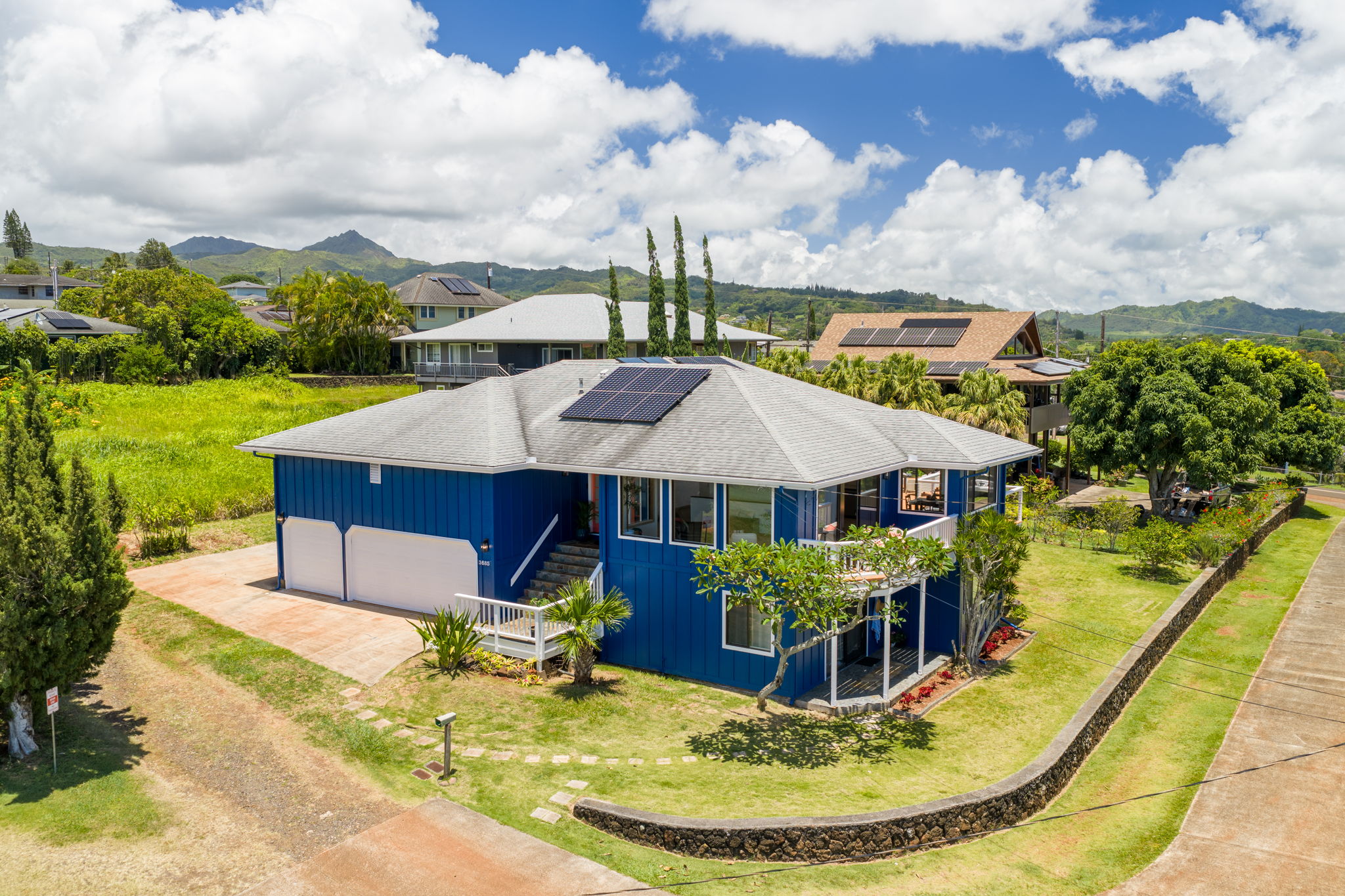 3685 Waha Road Kalaheo, HI 96741 - Photo 24 of 30 a view of a swimming pool with a patio