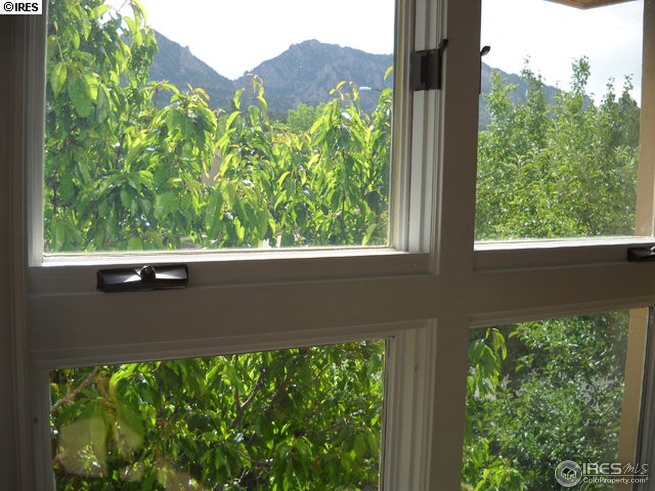 3172 Redstone Road Boulder, CO 80305 - Photo 14 of 24 a view of a garden from a window