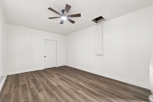 wooden floor in an empty room