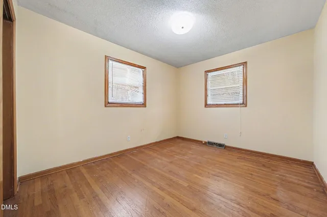 wooden floor in an empty room
