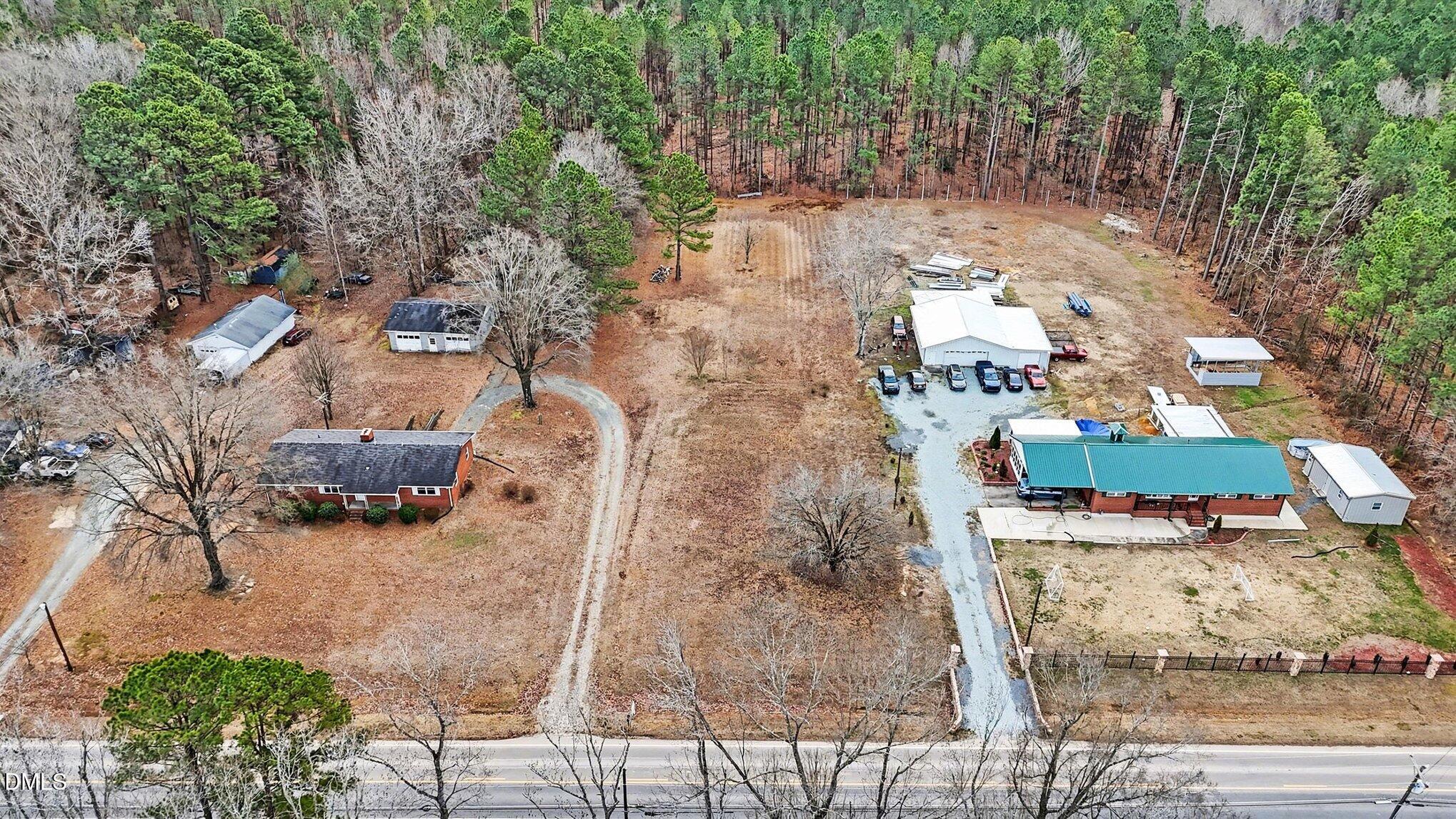 3312 Hamlin Road Durham, NC 27704 - Photo 35 of 37 an aerial view of residential house with outdoor space