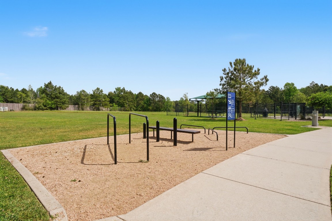 315 Arbor Ridge Lane Conroe, TX 77384 - Photo 43 of 47 Fitness station along a walking trail