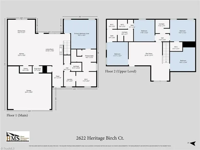 $519,900 | 2622 Heritage Birch Court, Pfafftown, NC 27040