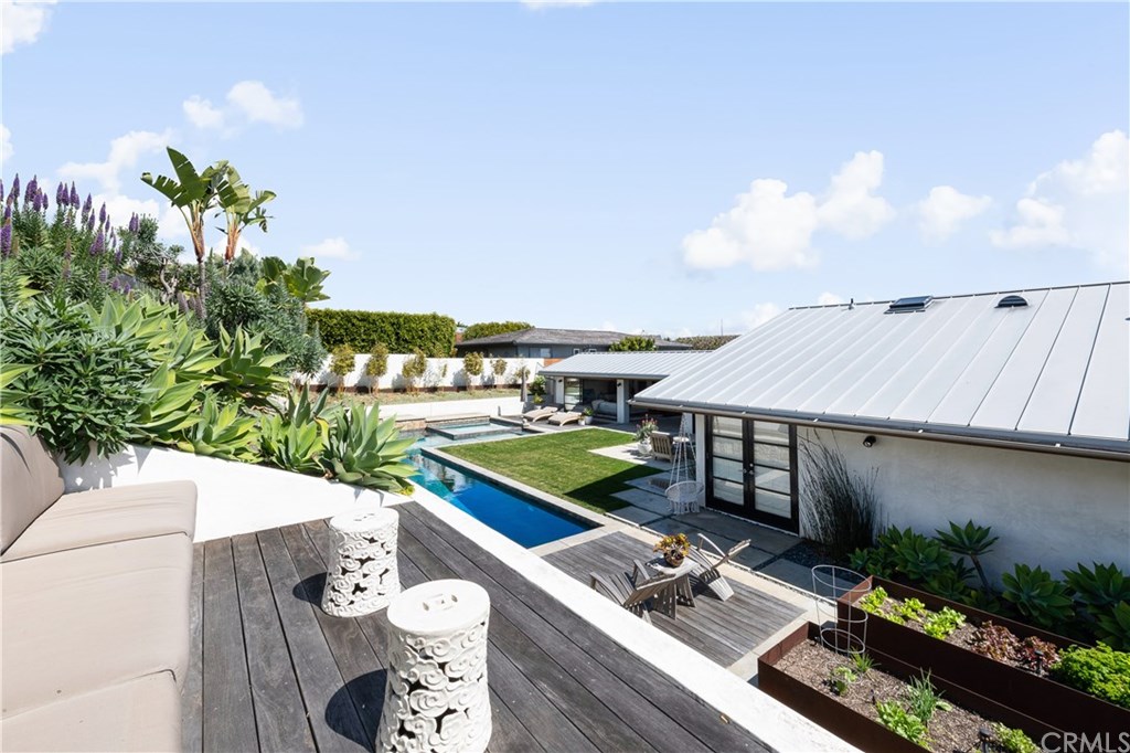 32561 Balearic Dana Point, CA 92629 - Photo 35 of 41 View of the pool area from the "perch" in the back which is used for Ocean Viewing and a private space.