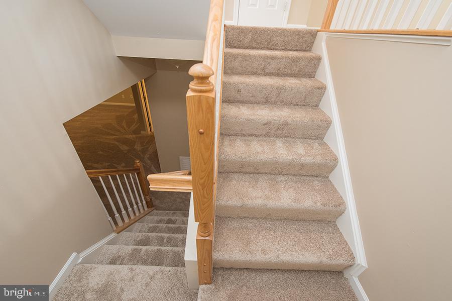 1406 Cat Tail Court Salisbury, MD 21804 - Photo 20 of 68 a view of staircase with white walls and door