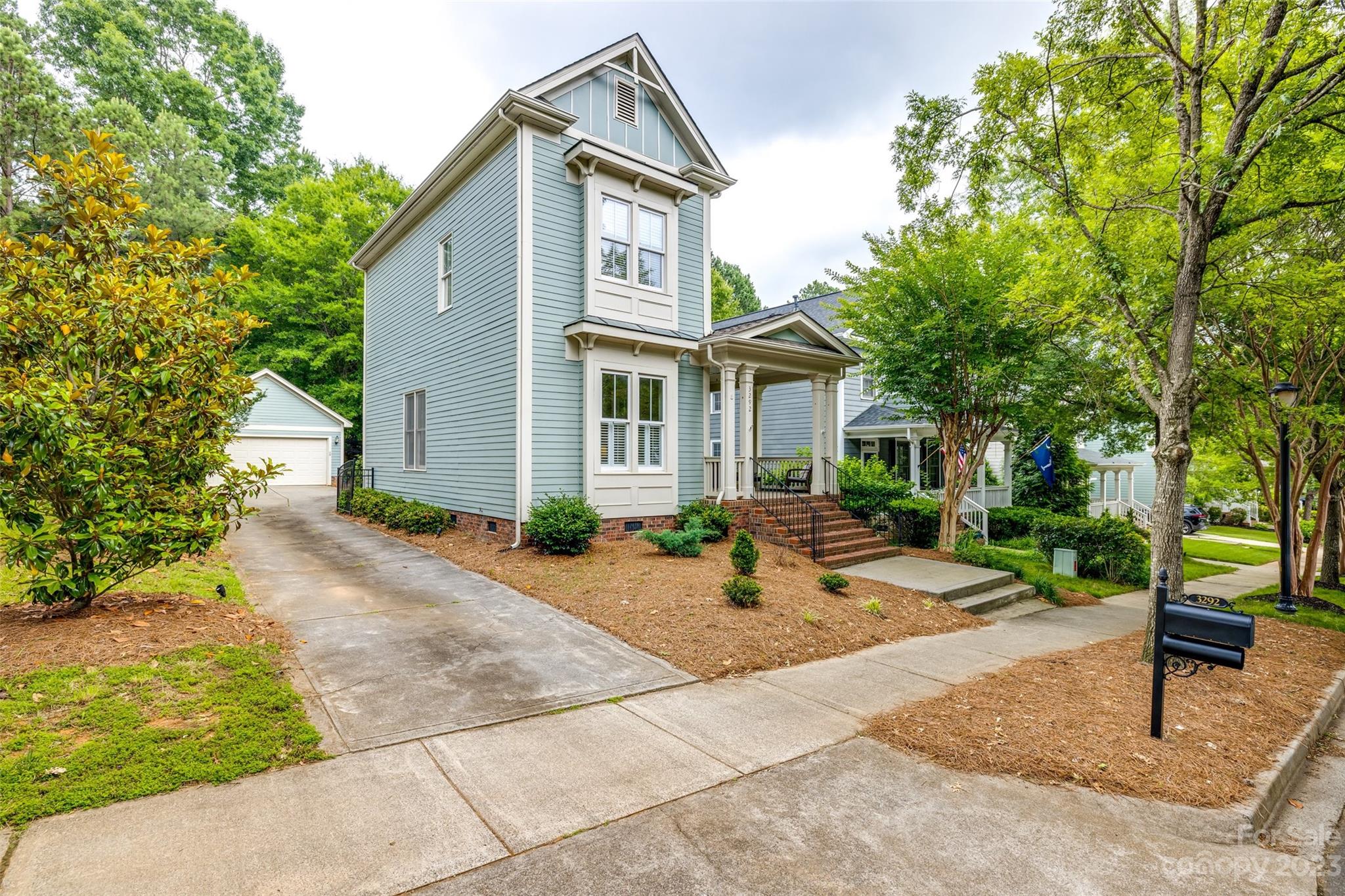 3292 Richard's Crossing Fort Mill, SC 29708 - Photo 39 of 39 a backyard of a house with outdoor seating