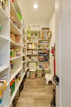 a view of storage and utility room