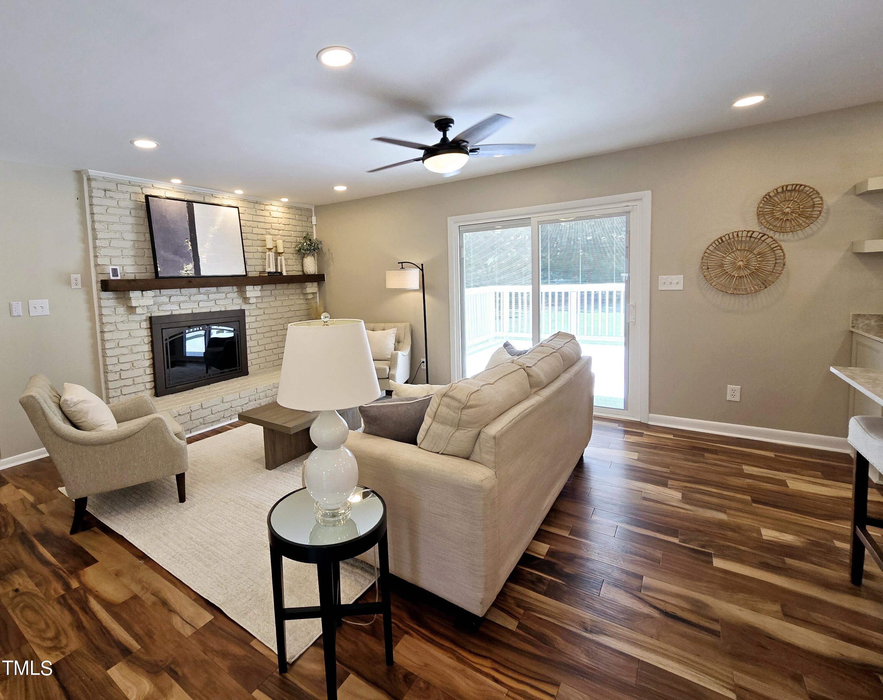 701 Sandy Ridge Court Raleigh, NC 27615 - Photo 20 of 53 Family Room with Fire Place