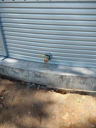 a view of outdoor space with seating area