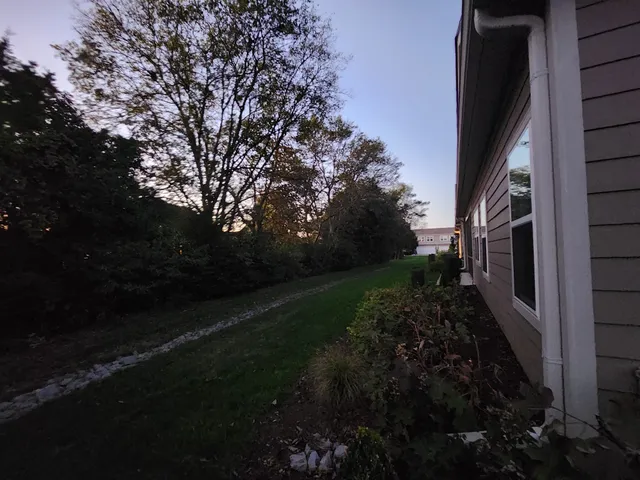 a view of outdoor space and yard