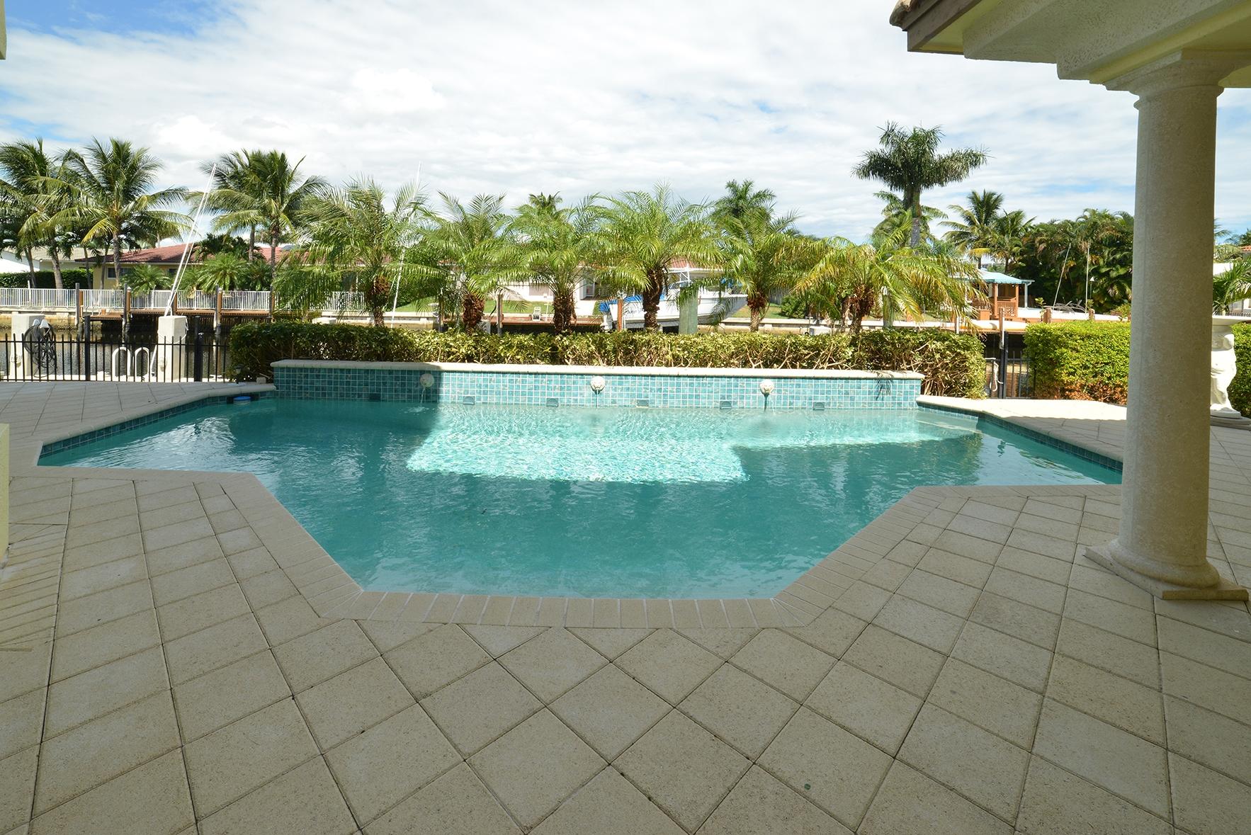 839 Coventry Street Boca Raton, FL 33487 - Photo 19 of 34 Pool with Generous Patio Areas