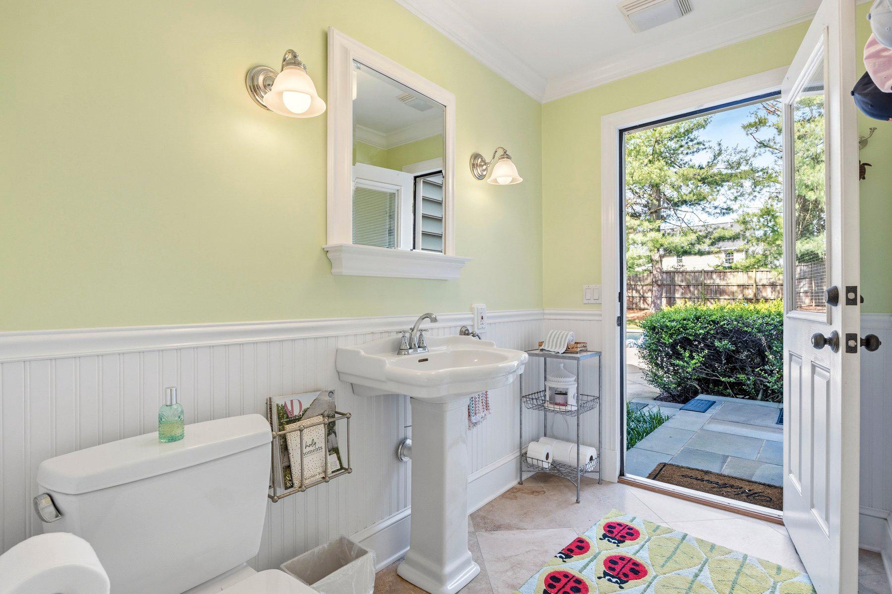 3625 Stansbury Mill Road Phoenix, MD 21131 - Photo 32 of 64 Powder room off Laundry has exterior door to Pool