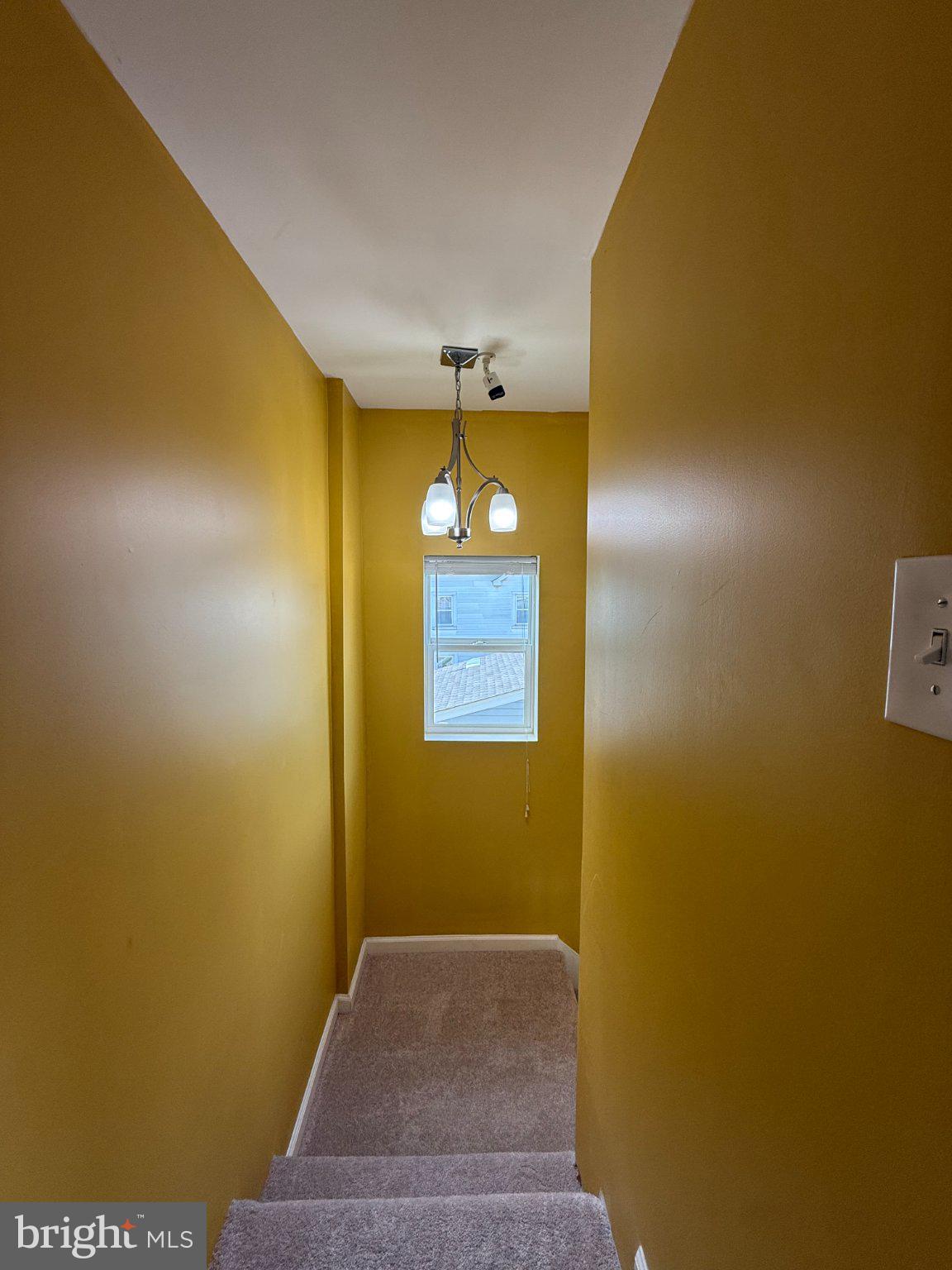 123 Winters Lane Baltimore, MD 21228 - Photo 11 of 28 Bright yellow stairway to serenity.