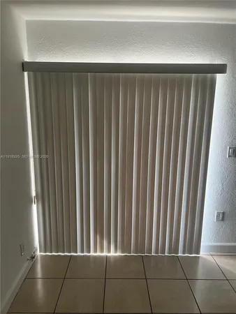 a view of a terrace with sky view